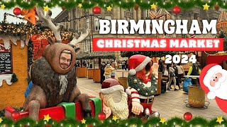 I Visted The UKs BIGGEST German CHRISTMAS MARKET  Birmingham Frankfurt 2024 [upl. by Thorr]