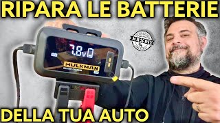 Come riparare e ricaricare la batteria della tua macchina col caricabatterie X auto hulkman sigma 5 [upl. by Ahsuat]