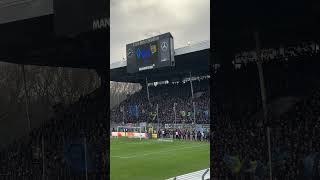 Über 3000 1FC Saarbrücken Fans auswärts in Mannheim [upl. by Helfant12]