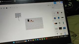 INDUCTANCE AND CAPACITANCE TINKERCAD [upl. by Uhsoj959]