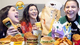 MUKBANG AVEC MES PETITES SŒURS 🍟 [upl. by Allene]