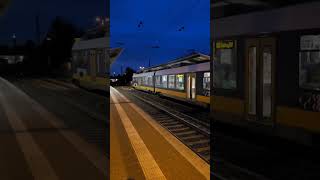 Moers Bahnhof LTE Lokomotive und RB 31 Nach Duisburg [upl. by Efren]