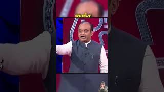 Sudhanshu Trivedi epic reply wait till endAsudhanshutrivediviralshortsfacts shortvideos om [upl. by Mitchell]