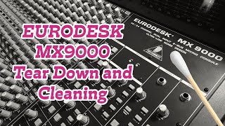 Eurodesk MX9000 Tear Down and Cleaning [upl. by Hannahs450]