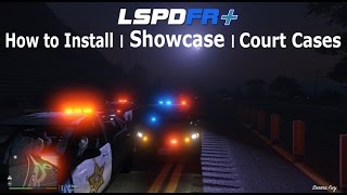 LSPDFR by Albo1125  How to Install Showcase Statistics Viewer Court Cases amp More [upl. by Reywas422]