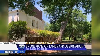 Chico’s Enloe Mansion could be designated a historic landmark [upl. by Silvano]