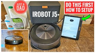 iRobot Roomba Combo j5 SelfEmptying Robot Vacuum amp Mop SETUP  Watch First [upl. by Esilahs]