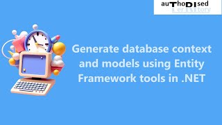 Generate database context and models using Entity Framework tools in NET [upl. by Mamie590]