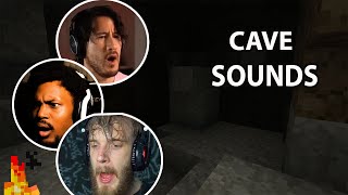 Gamers Reaction to Minecraft Cave Sounds [upl. by Hannie844]