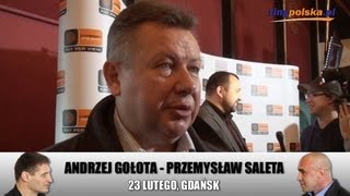 Gołota  Saleta komentuje Janusz Pindera [upl. by Ellenrahs]