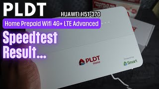 PLDT Home Wifi LTE Advanced  Huawei H151370 Unboxing and Speedtest and more [upl. by Saudra]