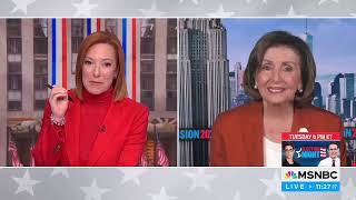 Speaker Emerita Pelosi on MSNBCs Inside with Jen Psaki [upl. by Nari]