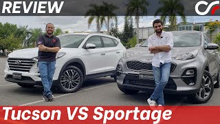 🔴HYUNDAI TUCSON vs KIA SPORTAGE🟡 2020 COMPARATIVA con Guaroa Ubiñas🙌 [upl. by Raines]