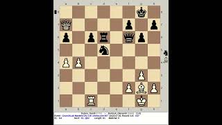 Dubov Daniil vs Bortnyk Olexandr  CrunchLab Masters Chess Div 3 W 2024 chess com INT R3 4 [upl. by Bond907]