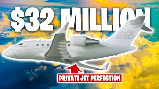 32 Million Bombardier Challenger 650  Private Jet Perfection [upl. by Eelyrag20]