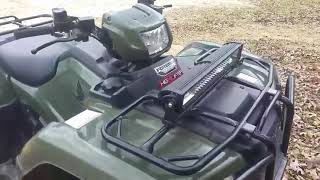 The proper way to test your ATV winch [upl. by Euqirat]