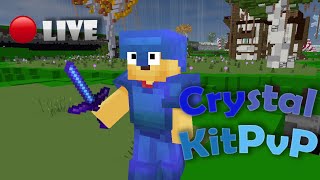 Streaming Minecraft KitPvP 7 PT2  Crystal KitPVP [upl. by Nnazus]