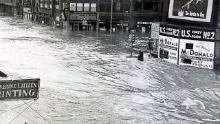 April 8 1947 Michigan Flood [upl. by Hgieleak]