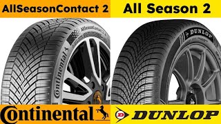 Continental AllSeasonContact 2 vs Dunlop All Season 2 [upl. by Petronille200]