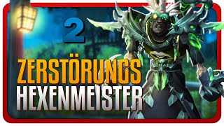 Zerstörungs Hexenmeister  lvl 70  Dragonflight BG Commentary  2 [upl. by Dunson]