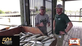 Ascension Outdoors Spec fishing in Lake Charles during LOWA conference [upl. by Eissehc]