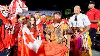 WORLDS HAPPIEST FANS  TONGAN LOVE  OFA ATU  MATE MAA TONGA [upl. by Atikihc698]