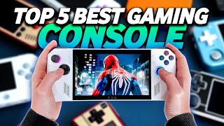 Top 5 BEST Handheld Game Consoles You NEED in 2024 [upl. by Groveman]