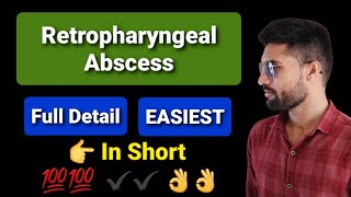 Retropharyngeal Abscess lecture ent [upl. by Auria]