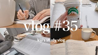 【vlog】とにかく勉強の日々🗓  国家資格取得をめざして頑張る大学生のstudy vlog [upl. by Ztnahc]