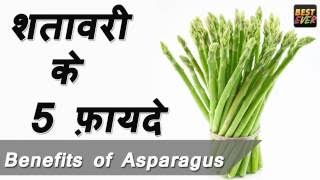 Benefits of Asparagus  Health Benefits of Shatavari  शतावरी के फ़ायदे [upl. by Novehs]