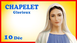 CHAPELET 🎄 Dimanche 10 Décembre 🙏 Mystères Glorieux Avent [upl. by Yliak56]