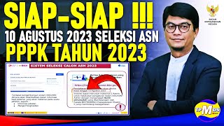 WAJIB TAHU  SEGERA DIBUKA ALUR SELEKSI CASN SELEKSI PPPK 2023 [upl. by Sadira104]