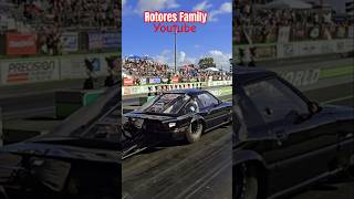 El Father rx7 corriendo 67 Bad bunny en los controles mazda rotary rx7 turbo rx8 burnout [upl. by Noimad]