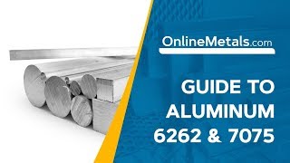 Guide to 6262 amp 7075 Aluminum  Materials Talk Series [upl. by Aicined]