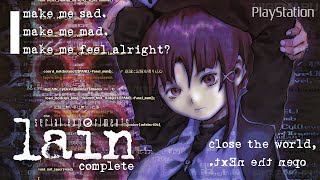 serial experiments lain シリアル エクスペリメンツ レイン 完全収録版  プレイステーション [upl. by Amrac972]