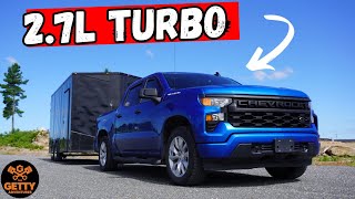 Chevy 1500 27L TURBOMAX 4 Cylinder Engine L3B Towing Review  Can It ACTUALLY TOW [upl. by Eniamor]