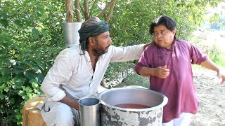 SHARBAT WALA  Mithu khan Shahzada Ghaffar  Pakistani Comedy Pothwari drama [upl. by Nylirret741]