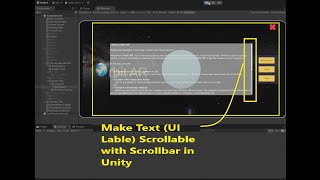 Scrollable Text in Unity 6  Add vertical scrollbar to TextMeshPro Content in Unity 6 [upl. by Hgielsa366]