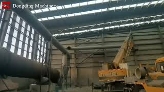 Cement Plant Production Line Rotary Kiln [upl. by Ybocaj]