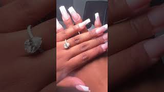 Press Nails looks like salon nail set 💅 amazon pressonnails nailarttutorial [upl. by Fagaly]