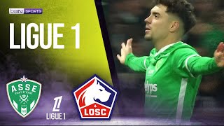 Saint Etienne vs Lille  LIGUE 1 HIGHLIGHTS  091324  beIN SPORTS USA [upl. by Liemaj]