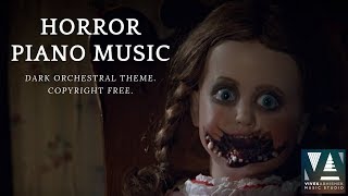 No Copyright Music HORROR PIANO MUSIC  HORROR MUSIC Royalty Free Music  VIVEK ABHISHEK [upl. by Annahsat]