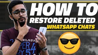 How to Restore Deleted WhatsApp Messages on Your Smartphone [upl. by Marlowe]