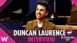 Duncan Laurence quotArcadequot The Netherlands 2019 INTERVIEW  wiwibloggs [upl. by Uriah]