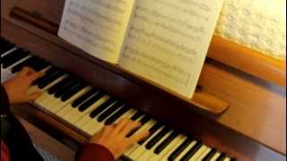 Grade 7 Piano ABRSM A3 Sonata in F minor Scarlatti 20132014 [upl. by Allsun]