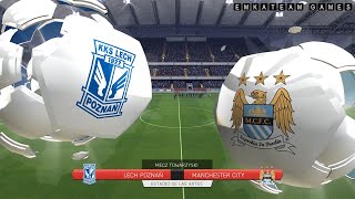 FIFA 14  Retro Mecz 14  Mecz Towarzyski  Lech Poznań  Manchester City [upl. by Aiasi]