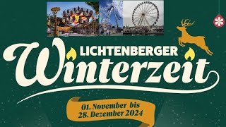 Berliner Winterzeit 2024 Beschickung aller Hauptattraktionen [upl. by Goldner]