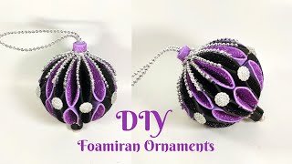 Foamiran Ornaments  Foam Sheet Craft Ideas  DIY Foamiran Craft Decorations  Handicraft [upl. by Diane-Marie]