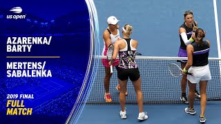 AzarenkaBarty vs MertensSabalenka Full Match  2019 US Open Final [upl. by Rosario]