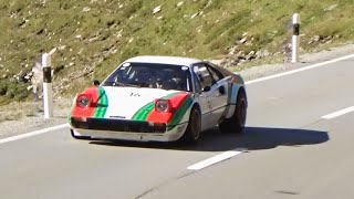 Ferrari 308 GTB Michelotto 1977  Hill Climb with V8 Power [upl. by Karlyn453]